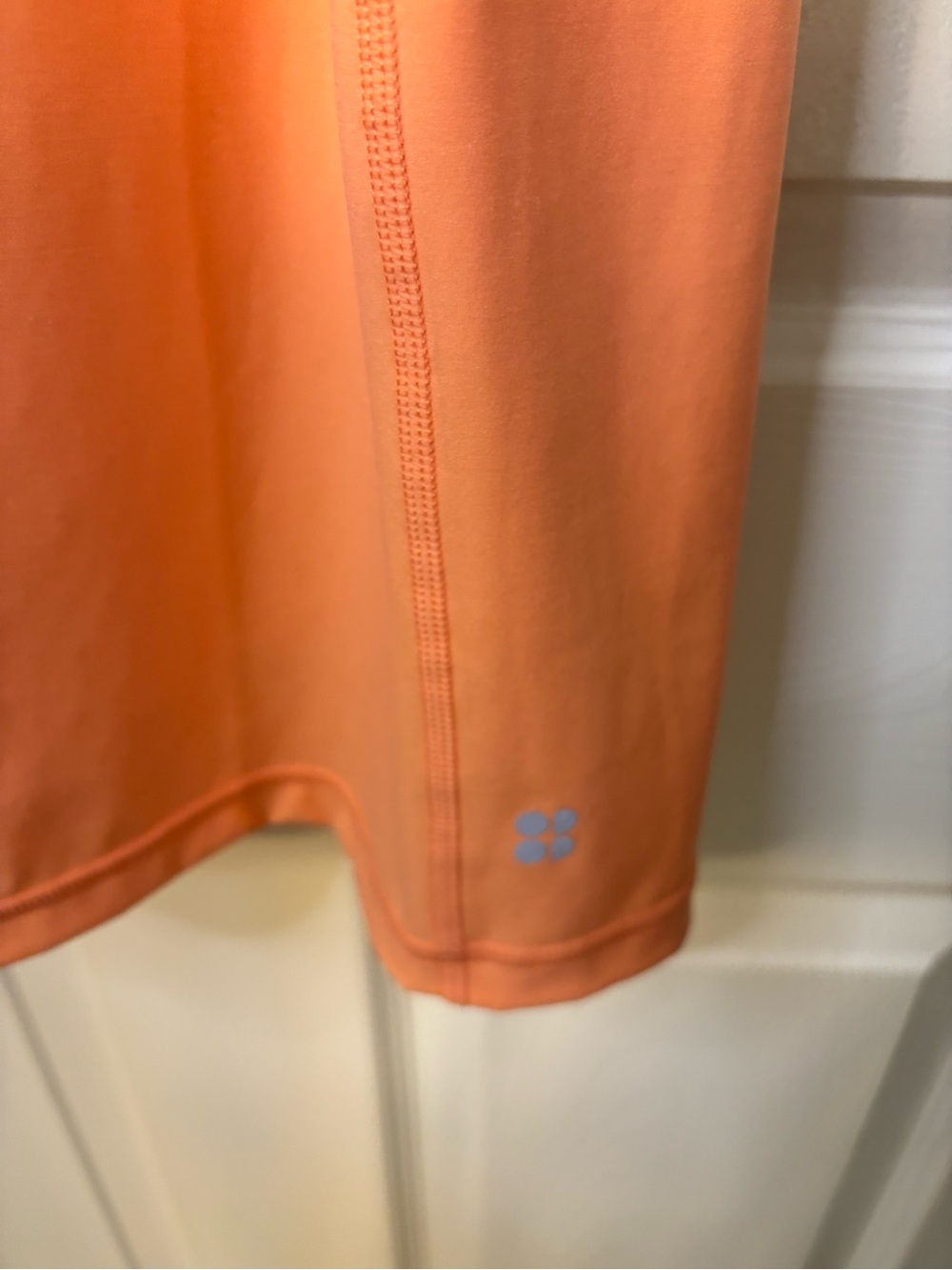 Sweaty Betty Peach Racerback Active Dress Built In Shorts Pockets US 8 - Picture 6 of 10